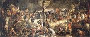 TINTORETTO, Jacopo Crucifixion oil painting reproduction
